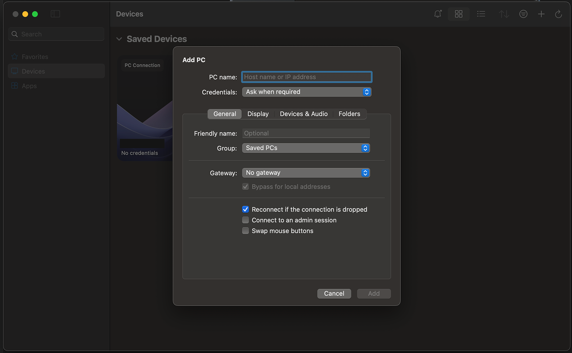 ใส่ข้อมูลเครื่อง Windows