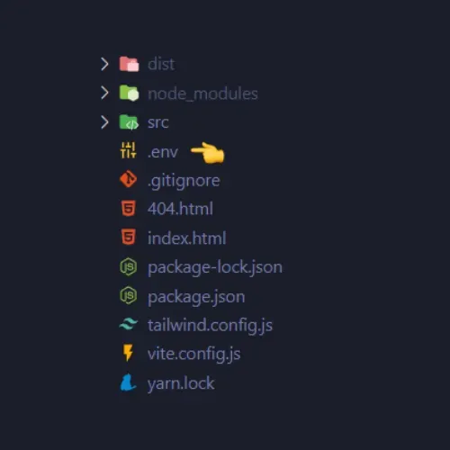 ບ່ອນວາງ file env