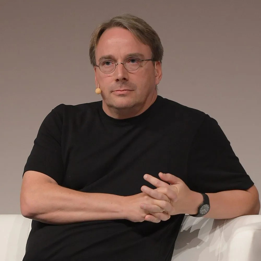 Linus Torvalds พูดที่งาน LinuxCon Europe ปี 2014