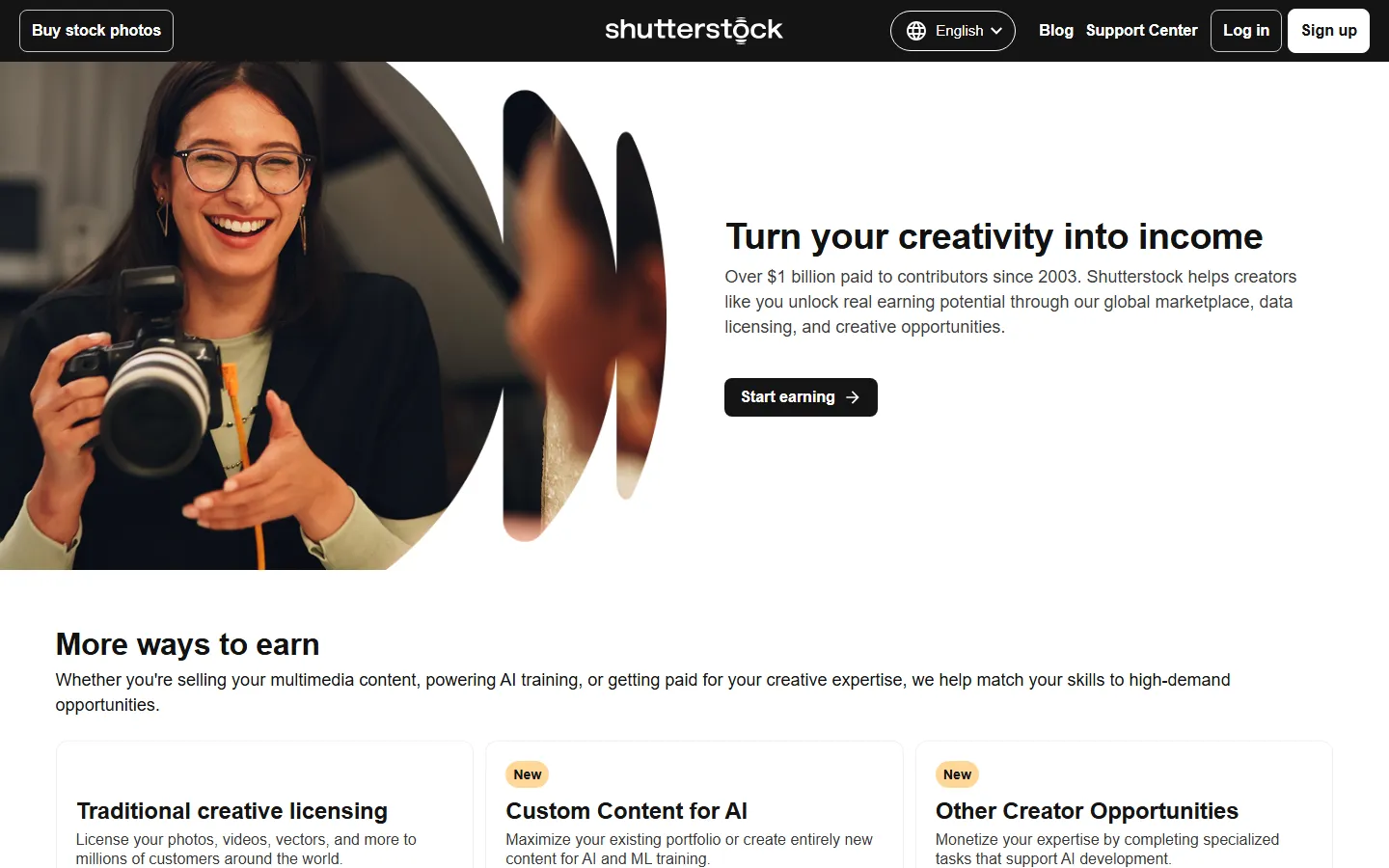 Shutterstock Contributor Turn your creativity into income